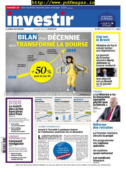 Investir – 14 Decembre 2019