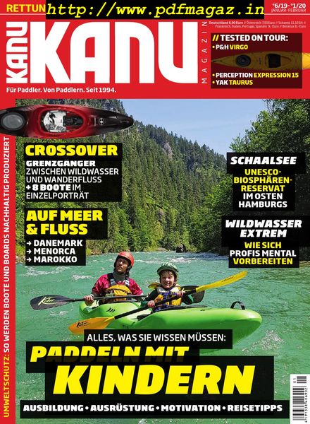 Kanu Magazin – Januar-Februar 2020