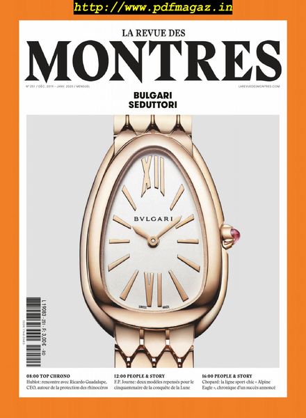 La revue des Montres – decembre 2019