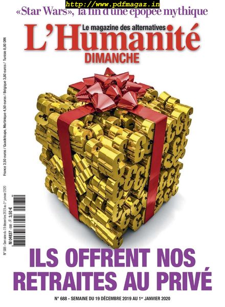 L’Humanite Dimanche – 19 Decembre 2019
