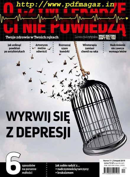 O Czym Lekarze Ci Nie Powiedza – Listopad 2019