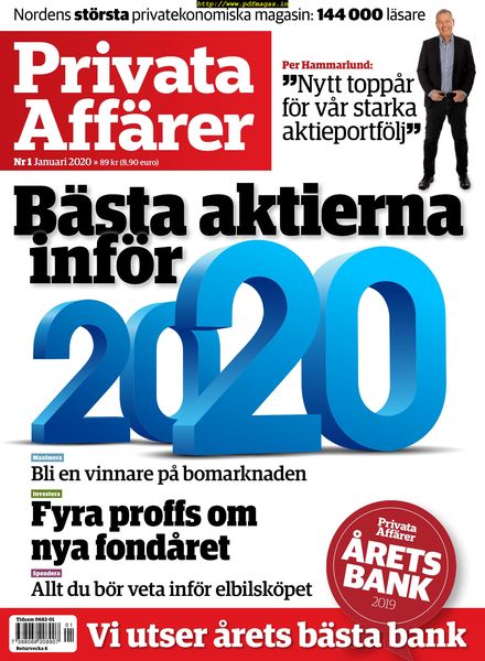 Privata affarer – 23 december 2019