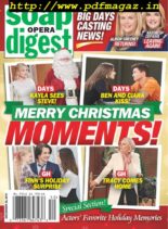 Soap Opera Digest – December 30, 2019