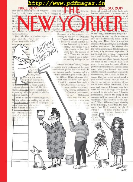 The New Yorker – December 30, 2019