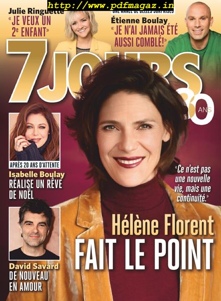 7 Jours – 27 decembre 2019