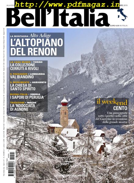 Bell’Italia – Dicembre 2019