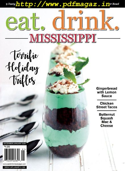 Eat Drink Mississippi – December 2019-January 2020