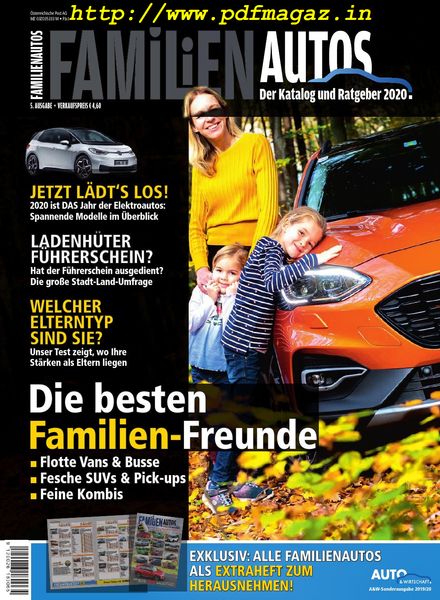 Familienautos – Der Katalog und Ratgeber – Dezember 2019