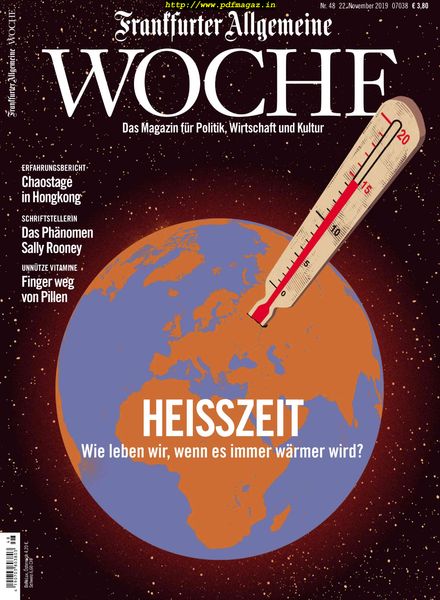 Frankfurter Allgemeine Woche – 22 November 2019