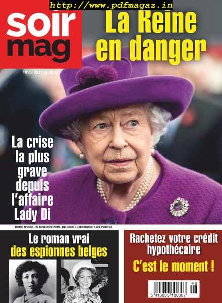 Le Soir Magazine – 02 decembre 2019