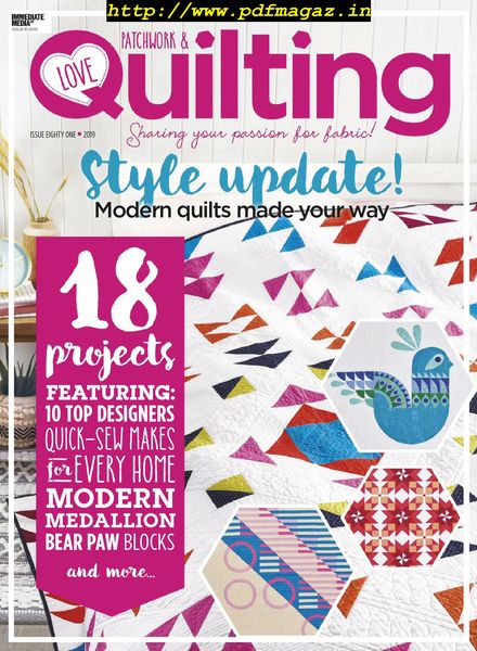 Love Patchwork & Quilting – December 2019