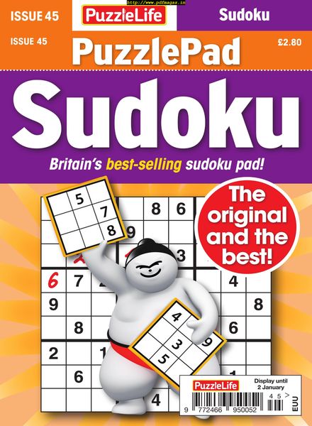 PuzzleLife PuzzlePad Sudoku – 05 December 2019