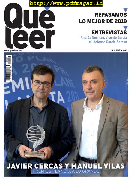 Que leer – diciembre 2019
