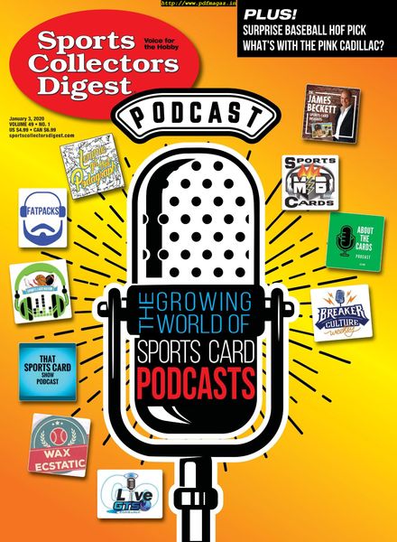 Sports Collectors Digest – 16 December 2019