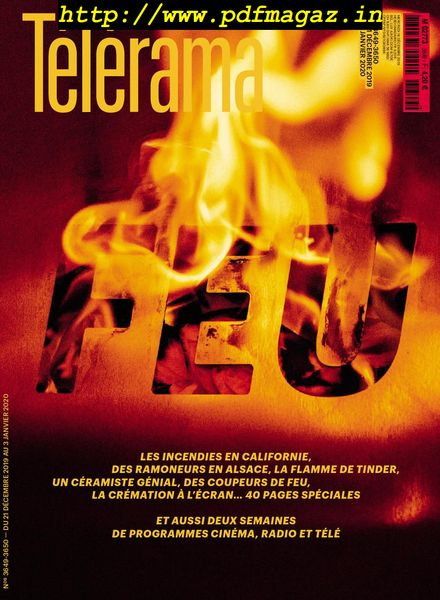 Telerama Magazine – 21 decembre 2019
