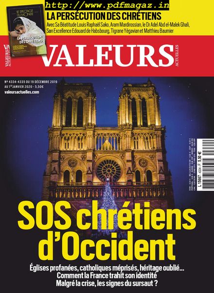 Valeurs Actuelles – 19 decembre 2019