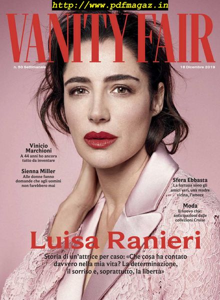 Vanity Fair Italia – 18 dicembre 2019