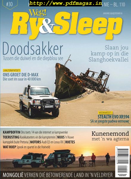 Weg! Ry & Sleep – Januarie 2020