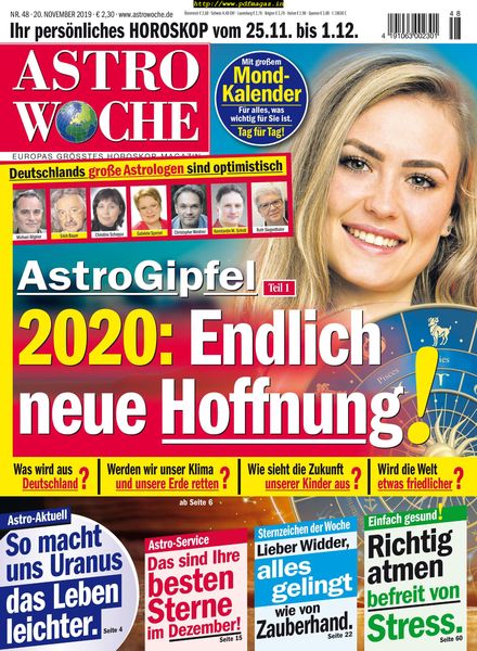 Astrowoche – 20 November 2019