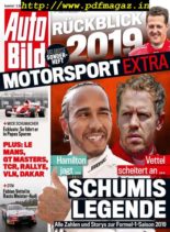 Auto Bild Motorsport – 06 Dezember 2019