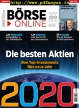 BOrse Online – 19 Dezember 2019