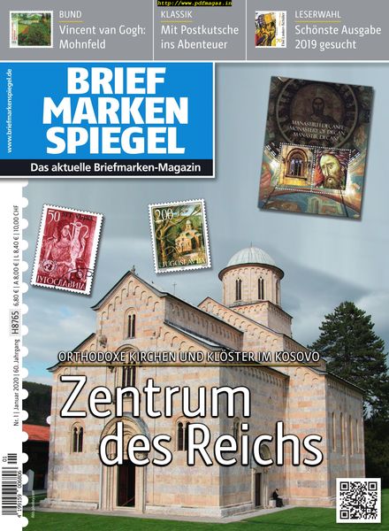 Briefmarken Spiegel – Januar 2020