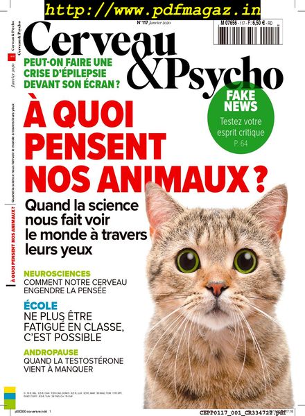 Cerveau & Psycho – janvier 2020