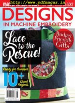 Designs in Machine Embroidery – July-August 2019