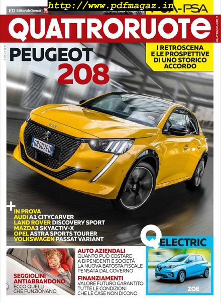 Quattroruote Italia – dicembre 2019