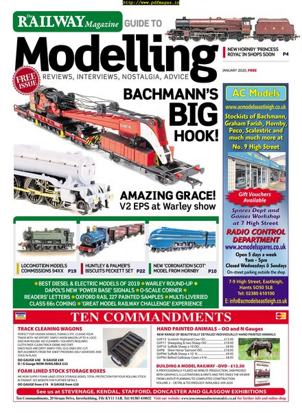 Railway Magazine Guide to Modelling – January 2020