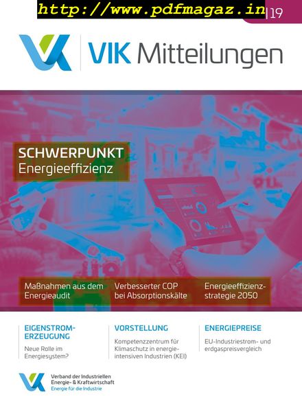 VIK-Mitteilung – Dezember 2019
