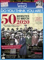 Who Do You Think You Are – January 2020