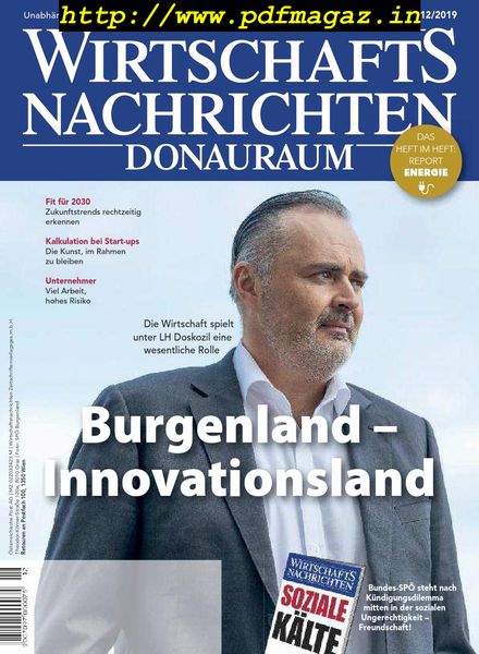 Wirtschaftsnachrichten – Dezember 2019
