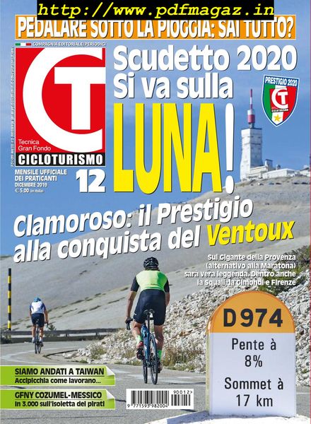 Cicloturismo – Dicembre 2019