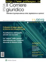 Il Corriere Giuridico – Novembre 2019