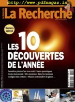 La Recherche – Janvier 2020