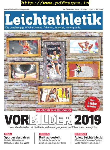 Leichtathletik – 18 Dezember 2019