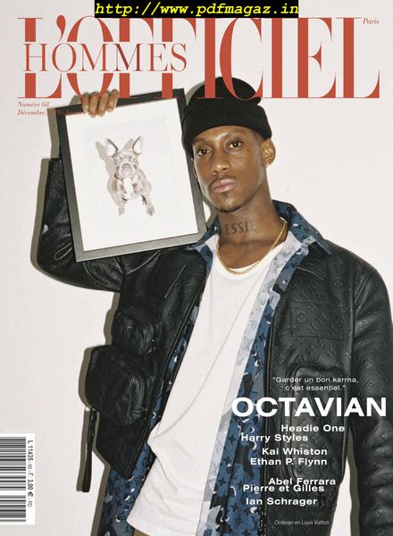 L’Officiel Hommes Paris – decembre 2019