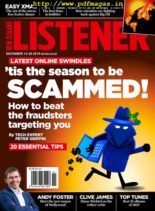 New Zealand Listener – December 14, 2019