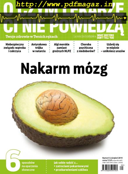 O Czym Lekarze Ci Nie Powiedza – Sierpien 2019