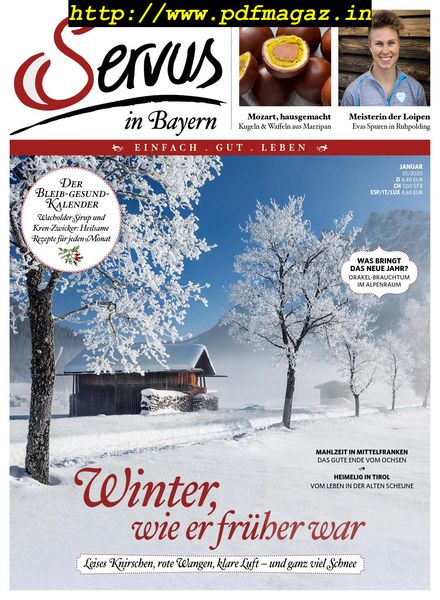 Servus in Bayern – Januar 2020