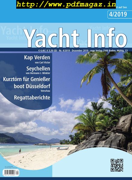 Yacht Info – Dezember 2019