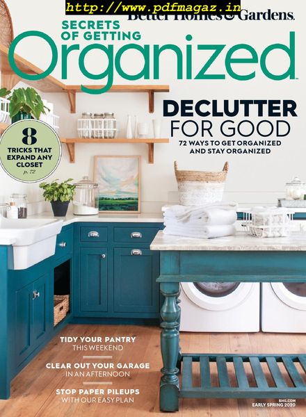 Secrets of Getting Organized – November 2019