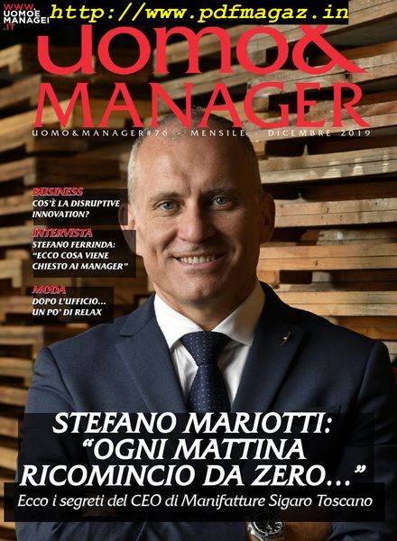 Uomo & Manager – Dicembre 2019