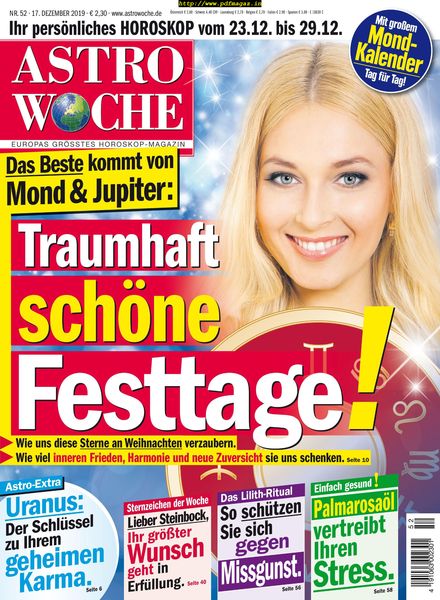 Astrowoche – 17 Dezember 2019