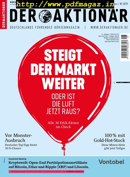 Der Aktionar – 28 November 2019