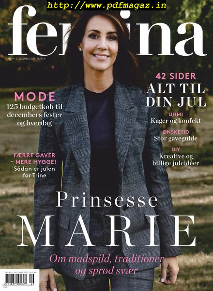 Femina Denmark – 05 December 2019