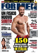 For Men Magazine – Aprile 2015