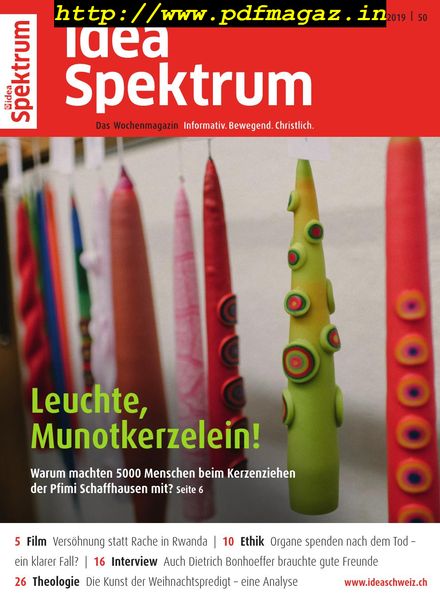 idea – 09 Dezember 2019