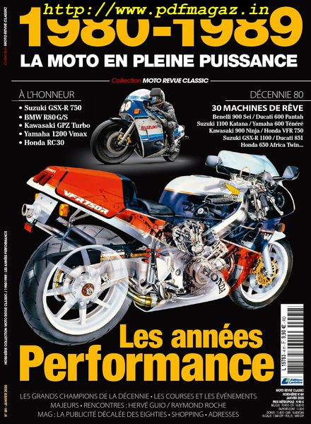 Moto Revue Classic – janvier 2020